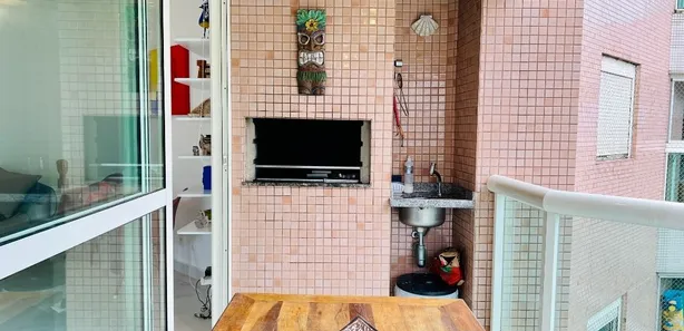 Apartamento com 3 Quartos para alugar, 110m² no Riviera, Bertioga
