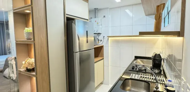 Flat com 1 Quarto para alugar, 38m² no Edson Queiroz, Fortaleza