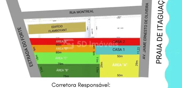 Terreno / Lote / Condomínio à venda, 1309m² no Do Ubatuba, São Francisco do Sul