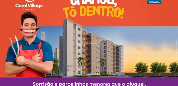 Apartamento com 3 Quartos à venda, 74m² no Costa Paradiso, Barra dos Coqueiros