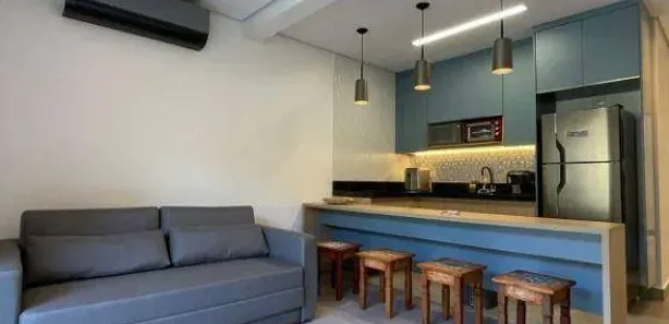 Apartamento com 1 Quarto para alugar, 50m² no Sertão do Juquehy, São Sebastião