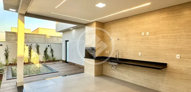 Casa de Condomínio com 3 Quartos à venda, 175m² no Terras Alpha Residencial 1, Senador Canedo