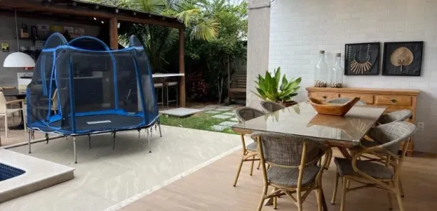 Casa de Condomínio com 4 Quartos para venda ou aluguel, 300m² no Alphaville (Abrantes), Camaçari