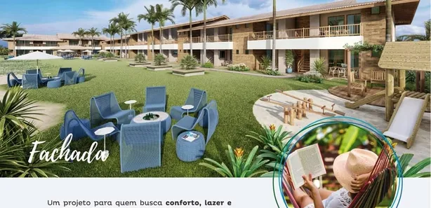 Casa de Condomínio com 2 Quartos à venda, 61m² no Itacimirim (Monte Gordo), Camaçari