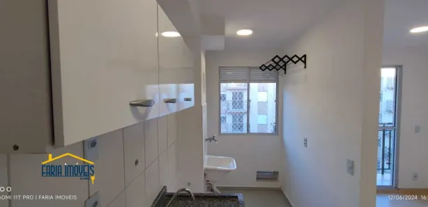 Apartamento com 2 Quartos para alugar, 48m² no Vila Ieiri, Várzea Paulista