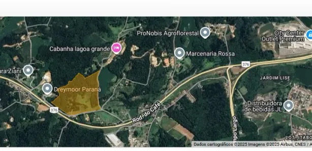 Terreno / Lote / Condomínio à venda, 131784m² no Itaboa, Campo Largo