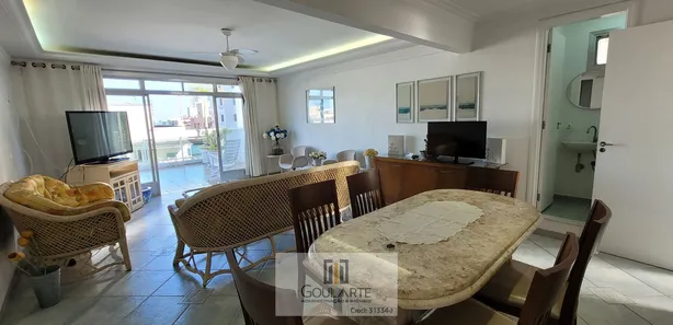 Cobertura com 4 Quartos para alugar, 245m² no Enseada, Guarujá