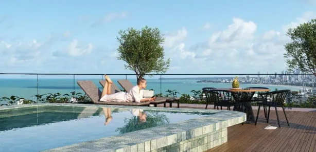 Flat com 2 Quartos à venda, 53m² no Jardim Oceania, João Pessoa