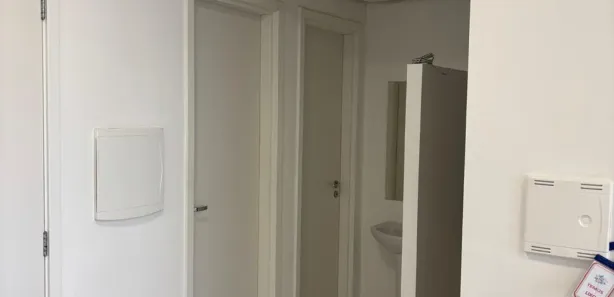 Conjunto Comercial / Sala para alugar, 66m² no Vila Homero Thon, Santo André