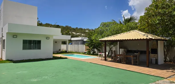 Casa de Condomínio com 3 Quartos para alugar, 160m² no Busca Vida (Abrantes), Camaçari
