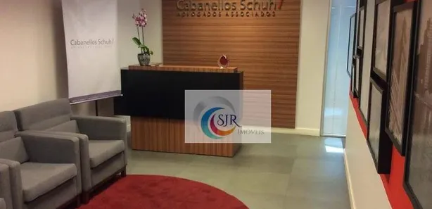 Conjunto Comercial / Sala para alugar, 136m² no Cidade Monções, São Paulo