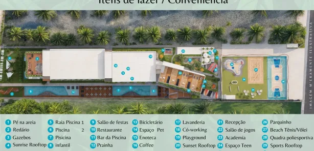 Apartamento com 2 Quartos à venda, 69m² no , Maragogi