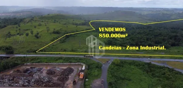 Terreno / Lote Comercial à venda, 830000m² no Distrito Industrial, Candeias