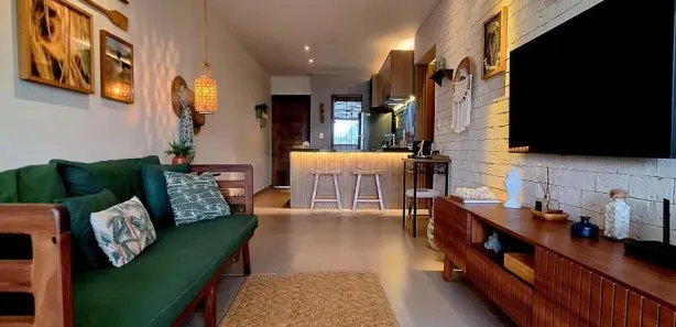 Casa de Condomínio com 2 Quartos à venda, 85m² no Imbassaí, Mata de São João