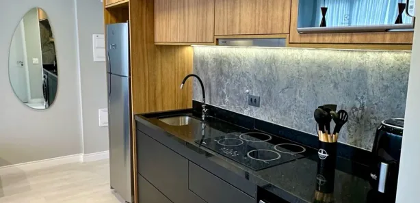 Apartamento com 1 Quarto para alugar, 40m² no Vila São Francisco (Zona Sul), São Paulo