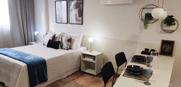 Flat com 1 Quarto para venda ou aluguel, 35m² no Jardim dos Estados, Campo Grande