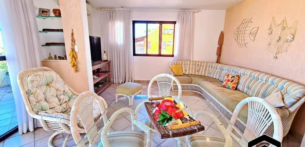 Cobertura com 4 Quartos para alugar, 115m² no Enseada, Guarujá