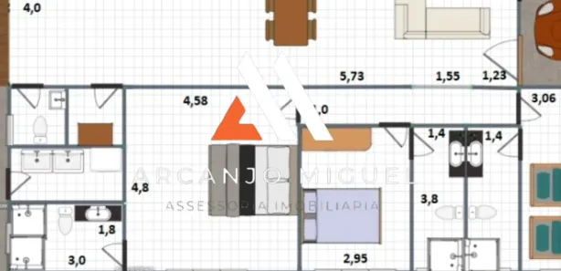 Casa de Condomínio com 3 Quartos à venda, 165m² no Ponte Alta Norte, Brasília