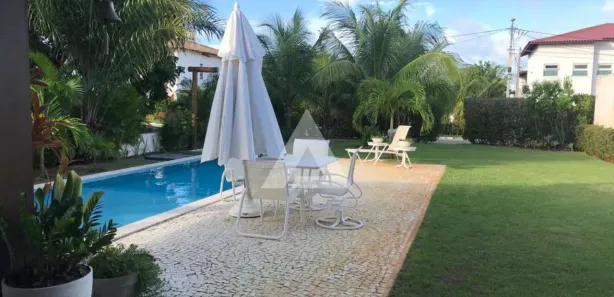 Casa de Condomínio com 5 Quartos à venda, 390m² no Arembepe (Abrantes), Camaçari