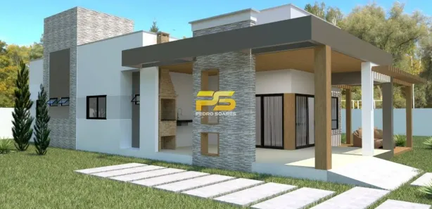 Casa de Condomínio com 3 Quartos à venda, 175m² no Chã do Lindolfo, Bananeiras