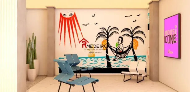 Flat com 1 Quarto à venda, 47m² no Canto do Forte, Praia Grande