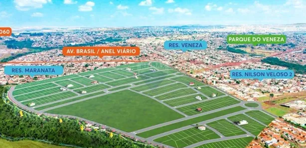 Terreno / Lote / Condomínio à venda, 180m² no Residencial Arco Iris, Rio Verde