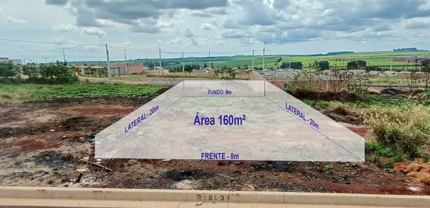 Terreno / Lote / Condomínio à venda, 160m² no , Cravinhos