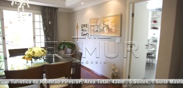 Sobrado com 6 Quartos para venda ou aluguel, 438m² no Centro, Ribeirão Pires
