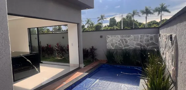 Casa de Condomínio com 3 Quartos à venda, 144m² no Rosa de Leiria Condomínio Horizontal, Goianira