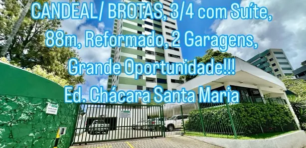 Apartamento com 3 Quartos à venda, 99m² no Candeal, Salvador