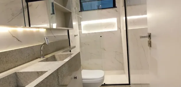 Casa de Condomínio com 3 Quartos para alugar, 150m² no Ponta Negra, Manaus
