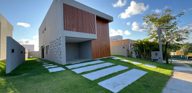 Casa de Condomínio com 4 Quartos à venda, 294m² no Alphaville (Abrantes), Camaçari