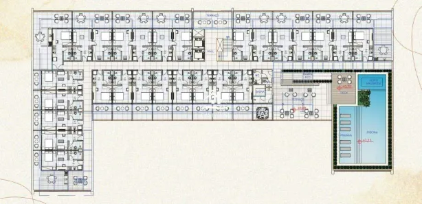 Flat com 1 Quarto à venda, 27m² no Passagem, Cabo Frio