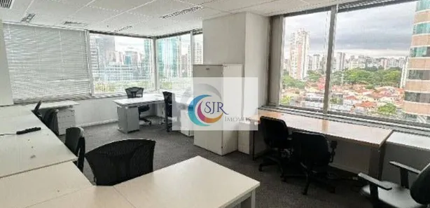 Conjunto Comercial / Sala para alugar, 267m² no Cidade Monções, São Paulo