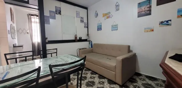 Kitnet com 1 Quarto à venda, 38m² no Guilhermina, Praia Grande