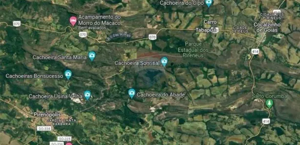 Terreno / Lote / Condomínio à venda, 2480m² no Bairro dos Leites, Corumbá de Goiás
