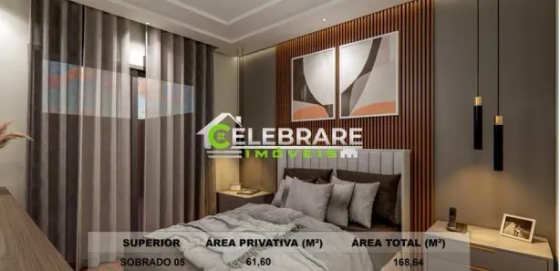 Sobrado com 3 Quartos à venda, 169m² no Alto Tarumã, Pinhais