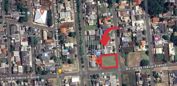 Terreno / Lote / Condomínio à venda, 476m² no Porto Belo, Foz do Iguaçu