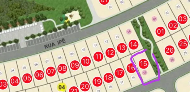 Terreno / Lote / Condomínio à venda, 291m² no Jardins Capri, Senador Canedo