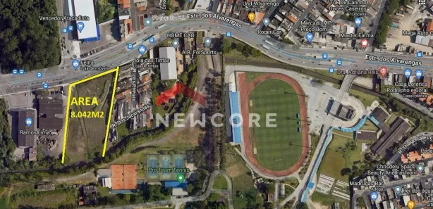 Terreno / Lote / Condomínio à venda, 8042m² no Assunção, São Bernardo do Campo
