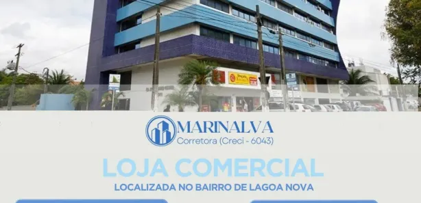 Loja / Salão / Ponto Comercial para venda ou aluguel, 54m² no Lagoa Nova, Natal