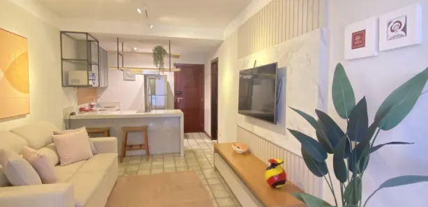 Flat com 1 Quarto para alugar, 50m² no Tirol, Natal