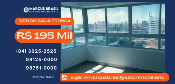 Conjunto Comercial / Sala à venda, 34m² no Lagoa Nova, Natal