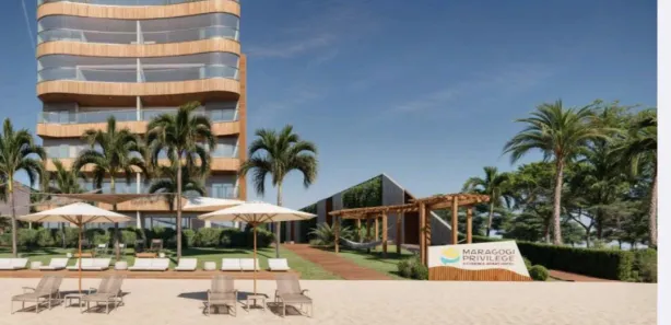Apartamento com 1 Quarto à venda, 32m² no Peroba, Maragogi