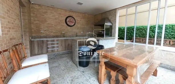 Apartamento com 3 Quartos para alugar, 106m² no Jardim, Santo André