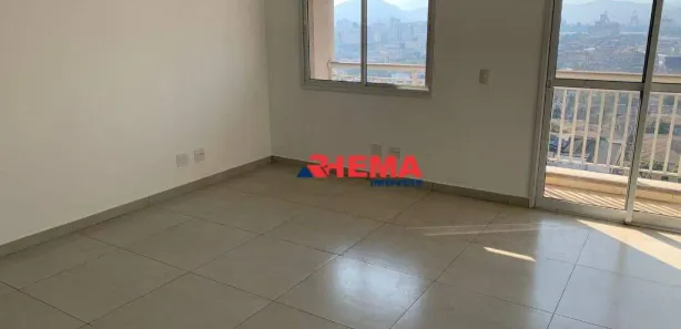 Conjunto Comercial / Sala para alugar, 41m² no Vila Mathias, Santos