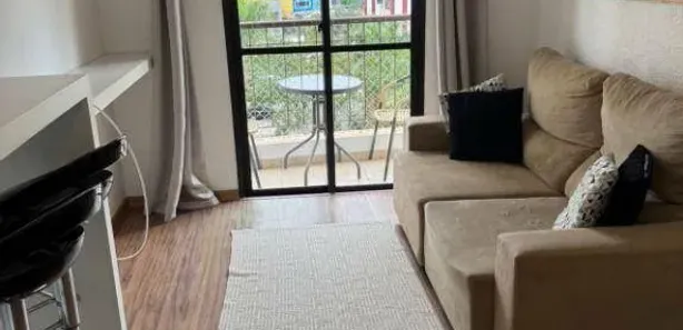 Apartamento com 1 Quarto para venda ou aluguel, 42m² no Vila Andrade, São Paulo