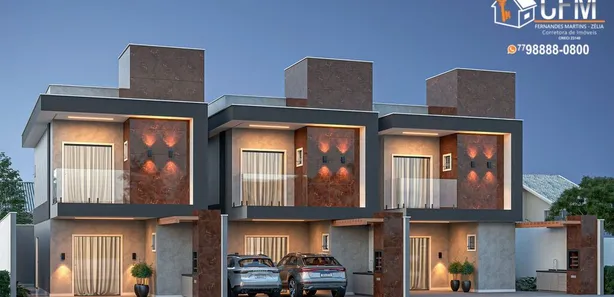 Sobrado com 3 Quartos à venda, 92m² no Boa Vista, Vitória da Conquista