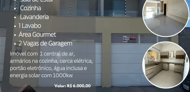 Casa com 3 Quartos para alugar, 250m² no Belo Horizonte, Marabá
