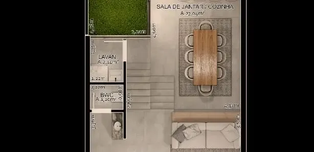 Sobrado com 3 Quartos à venda, 117m² no Pilarzinho, Curitiba